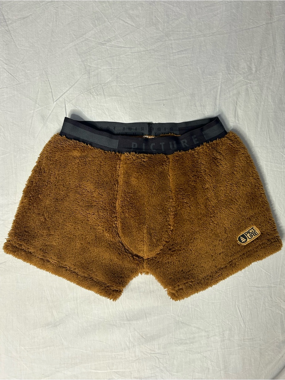 Picture Organic Plush Fleece Shorts Brown Men’s Small